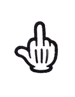 MIDDLE FINGER PATCH
